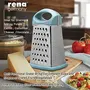Rena Germany 4 in 1 Multifunctional Grater / Slicer for Kitchen - Multipurpose Stainless Steel Kaddukash, 7 image