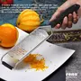 Rena Germany - Premium Etched Ribbon Grater - Razor Sharp - Stainless Steel - Ideal for Cheese / Lemon / Ginger / Garlic / Vegetables / Fruits - Length 13.5 cm, 9 image
