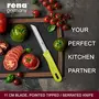 Rena Germany Kitchen Knife Set - Multipurpose Utility Knives for Household - Serrated Knife - Pack of 10, 11 image