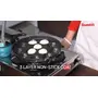 Sumeet 3mm Nonstick Appam Patra 12Pc with Handle and Lid, 3 image