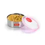 Sumeet Airtight & Leak Proof Stainless Steel Container with Vaccume Vent Lid - Medium Size (300Ml), 15 image