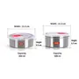 Sumeet Airtight & Leak Proof Stainless Steel Containers with Vaccume Vent Lid - Medium & Big Size (300Ml 500Ml), 6 image