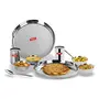 SUMEET Stainless Steel Buffet/Dinner Set (10 Pieces Silver), 2 image