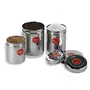 Sumeet Stainless Steel Vertical Canisters/Ubha Dabba/Storage Containers Set of 3Pcs (No. 7 to No. 9) (350ml 500ml 700ml), 3 image