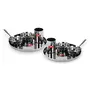 SUMEET Stainless Steel Buffet/Dinner Set (10 Pieces Silver), 5 image
