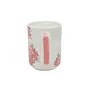Clay Craft Bloom Series Printed Ceramic Milk Mug (330ml White and Red Medium CC MM1 Bloom BL406), 6 image