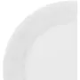 Clay Craft Bone China Basics Ripple Plain Dinner Plate (White 10.5 Inches) -4 Pcs., 4 image
