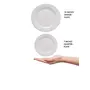 Clay Craft Basics 7 Inches 4 Piece Small/Quarter Plate Set, 3 image