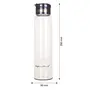 Signoraware Starlite Borosilicate Glass Bottle 1 Liter Set of 1 Transparent, 10 image