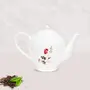 Clay Craft Fine Ceramic Flower Printed Tea Pot -Approx 1150ml - 1 Pc, 4 image