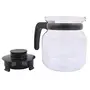 SignoraWare Eleganza Carafe Flame Proof Glass Kettle with Stainer 1.2 Litre Transparent, 12 image