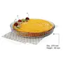 Signoraware Bake 'N' Serve Fluted Bakeware Safe and Oven Safe Glass Dish 1600ml Set of 1 Clear, 7 image