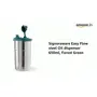 Signoraware Easy Flow Stainless Steel Oil dispenser 650 ml Set of 1 Forest Green, 3 image