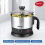 Pigeon Kessel Multipurpose Kettle (12173) 1.2 litres with Stainless Steel Body used for boiling Water and milk Tea Coffee Oats Noodles Soup etc. 600 Watt (Silver), 7 image