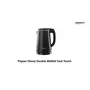 Pigeon Ebony Double Walled Cool Touch Stainless Steel Electric Kettle 1.8 Litre with 1500 Watt boiler for Water milk tea coffee instant noodles soup etc (Black) Large, 2 image