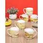 Clay Craft Alton Vista Ceramic Coffee Mug Set 6-Pieces Multicolour, 3 image