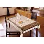 Freelance PVC Silky Dining Table Cover Cloth Tablecloth Waterproof Protector 8-10 Seater 60 X 108 inches Rectangle (with White-Laced Edges) Product of Meiwa Japan, 3 image