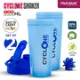 Trueware Cyclone Shaker with PP Blender Set of 2- Blue, 7 image