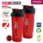 Trueware Cyclone Shaker with PP Blender Set of 2 - Red, 6 image