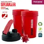 Trueware Smart Mini Shaker with PP Blender Set of 2 - Red, 2 image