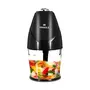 Pringle Electric Chopper | 600ml Capacity 250W | Mixer/Blender One Touch Operation | Twin Blade Technology | 1 min Non Stop Operation/Heavy Motor [ Black 1 Year Warranty ]- EC 904