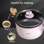 Pringle Multi Functional Electric Pan (MEP 1001) | 700W Power | 1L Capacity | Non Stick Coating and with Dual Power Settings, 2 image
