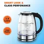 Pringle Classy Electric Kettle for Tea and Coffee in Home and Office Cordless with LED Illumination 1.8 Litre Capacity (Borosilicate Glass), 14 image