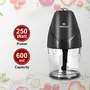 Pringle Electric Chopper | 600ml Capacity 250W | Mixer/Blender One Touch Operation | Twin Blade Technology | 1 min Non Stop Operation/Heavy Motor [ Black 1 Year Warranty ]- EC 904, 5 image