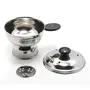 coconut Stainless Steel Puttu Cup Chirratu Maker Pressure Cooker Attachment (200ml), 2 image