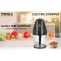 Pringle Electric Chopper | 600ml Capacity 250W | Mixer/Blender One Touch Operation | Twin Blade Technology | 1 min Non Stop Operation/Heavy Motor [ Black 1 Year Warranty ]- EC 904, 11 image