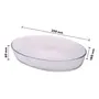 Borosil Oval Baking Dish 1.6 litres Transparent + Oval Baking Dish 2.2 litres Transparent, 4 image