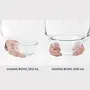 Borosil Basics Glass Mixing Bowl - Set of 2 (350ml + 900ml) Microwave Safe, 5 image