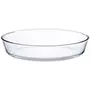 Borosil Oval Baking Dish 700 Ml Transparent & Icy22Od0124 Oval Baking Dish 2.2 Litres Transparent, 6 image