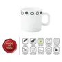Universe Opalware Cup Set 6-Pieces White, 3 image