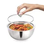 Borosil Stainless Steel Insulated Curry Server 500ml Silver, 4 image