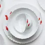 Borosil Diana Opalware Pudding Set 5-Pieces White, 3 image