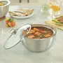 Borosil Stainless Steel Insulated Curry Server 500ml Silver, 3 image