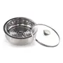 Borosil Stainless Steel Insulated Roti Server 1.1 Litres Silver, 5 image