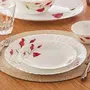 Borosil Diana Opalware Pudding Set 5-Pieces White, 2 image