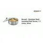 Borosil Stainless Steel Insulated Roti Server 1.1 Litres Silver, 2 image