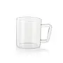 Borosil Vision Tea N Coffee Glass Mug Set Of 6 - Microwave Safe 190 ml, 4 image