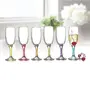 Cello Elegance Glass Champagne Tumblers Set of 6 210ml Each Clear, 17 image