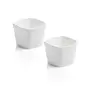 Clay Craft Bone China Solid Tableware - 50 ml Each Pack of 4 White, 2 image
