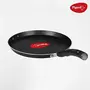 Pigeon Special Non Induction Base Aluminium Non Stick Flat Tawa 270mm Cookware with 3mm Width Black, 5 image