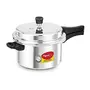 Pigeon by Stovekraft Deluxe Aluminium Pressure Cooker 5 Litres Silver, 2 image
