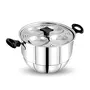 Pigeon Idly Pot with Steamer-Hot 16- Silver, 2 image