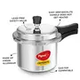 Pigeon by Stovekraft Favourite Outer Lid Non Induction Aluminium Pressure Cooker 3 Litres Silver, 4 image