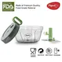 Pigeon 14515 Plastic Mini Handy Pro and Compact Chopper with 3 Blades (400 ml Grey), 4 image