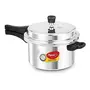 Pigeon by Stovekraft Deluxe Aluminium Pressure Cooker 3 Litres Silver, 5 image