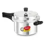 Pigeon by Stovekraft Deluxe Aluminium Pressure Cooker 5 Litres Silver, 4 image